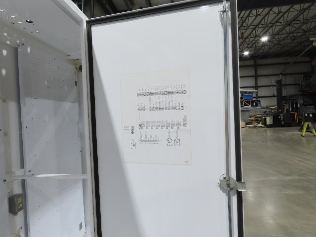 Hoffman A90XM3EW24 Free Standing Electrical Enclosure 3 Door 90x119x24"
