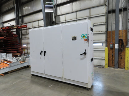 Hoffman A90XM3EW24 Free Standing Electrical Enclosure 3 Door 90x119x24"