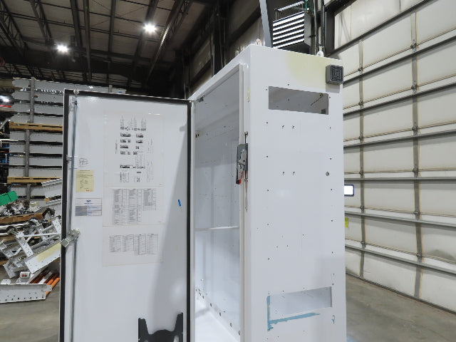 Hoffman A90XM3EW24 Free Standing Electrical Enclosure 3 Door 90x119x24"