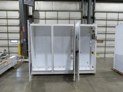 Hoffman A90XM3EW24 Free Standing Electrical Enclosure 3 Door 90x119x24"