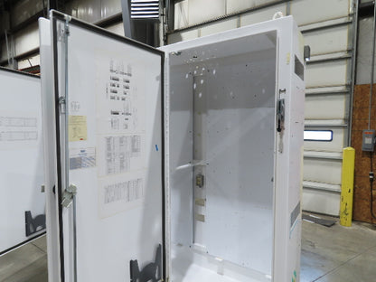 Hoffman A90XM3EW24 Free Standing Electrical Enclosure 3 Door 90x119x24"