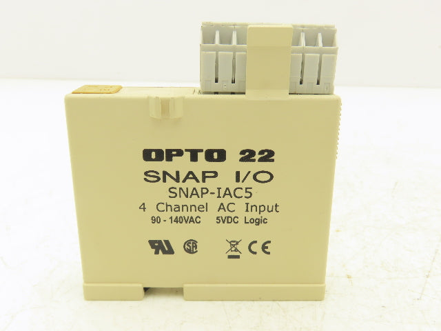 OPTO 22 SNAP-IAC5 I/O Module 4 Channel AC Input 90-140 VAC Lot of 9