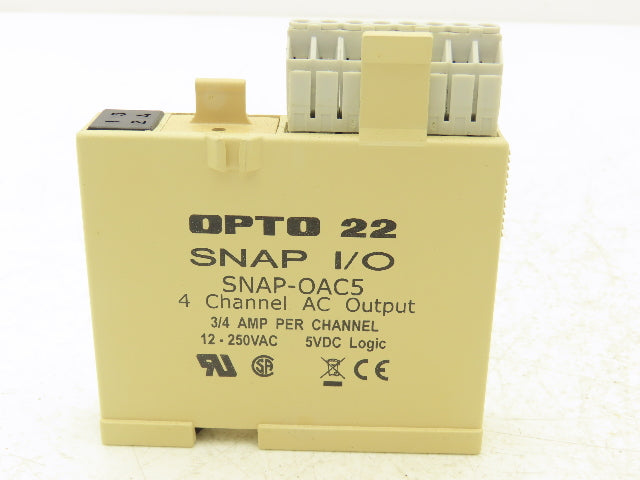 OPTO 22 SNAP-OAC5 I/O Module 4 Channel Digital Output 12-250 VAC Lot of 6
