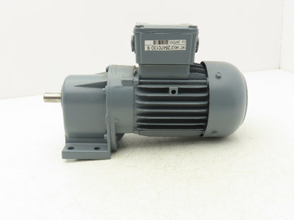 Bauer BG06-11/D06LA4/AV Inline Gearmotor 4.54 Ratio 360 RPM .4Hp 230/460V 3PH