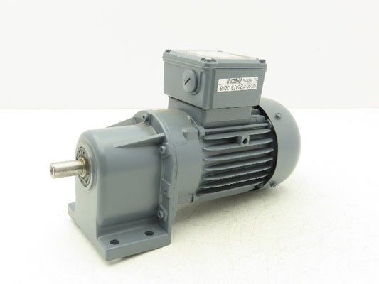 Bauer BG06-11/D06LA4/AV Inline Gearmotor 4.54 Ratio 360 RPM .4Hp 230/460V 3PH