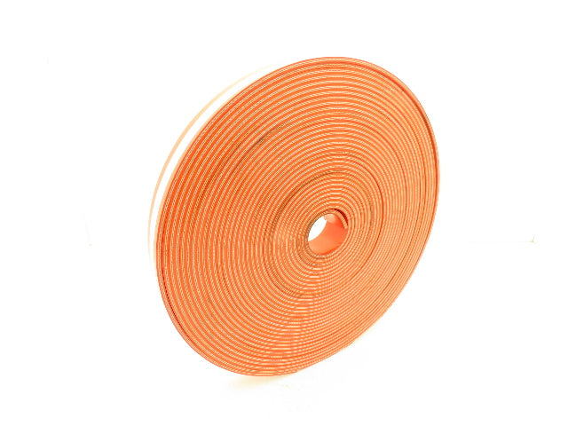 Ermanco E0001903 2"W x 86'L PVC Conveyor Belt 2-Ply Orange 1/4"Thick