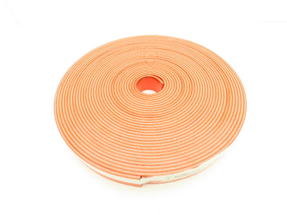 Ermanco E0001903 2"W x 86'L PVC Conveyor Belt 2-Ply Orange 1/4"Thick