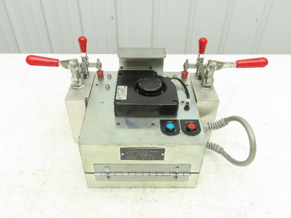 Ermanco NBA-23 Quikmeld Belt Splicer Heat Press 2" Conveyor Belt Welder 120V