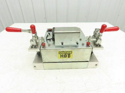 Ermanco NBA-23 Quikmeld Belt Splicer Heat Press 2" Conveyor Belt Welder 120V