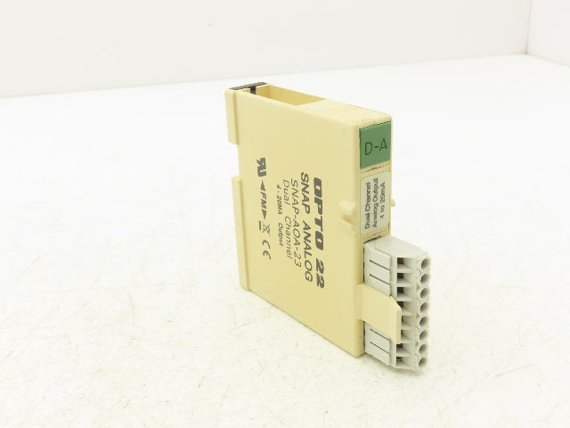 OPTO 22 SNAP-AOA-23 2 Channel Current Analog Output Module 4-20mA SNAP I/O