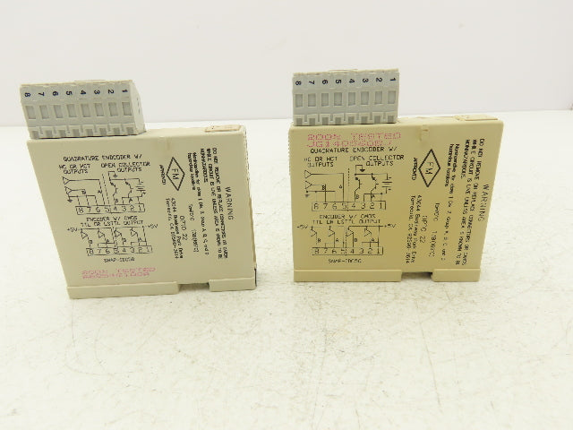 OPTO 22 SNAP-IDC5Q I/O Module Two Axis Quadrature 4-24V Input 5V Logic Lot of 2