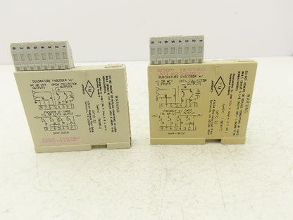 OPTO 22 SNAP-IDC5Q I/O Module Two Axis Quadrature 4-24V Input 5V Logic Lot of 2