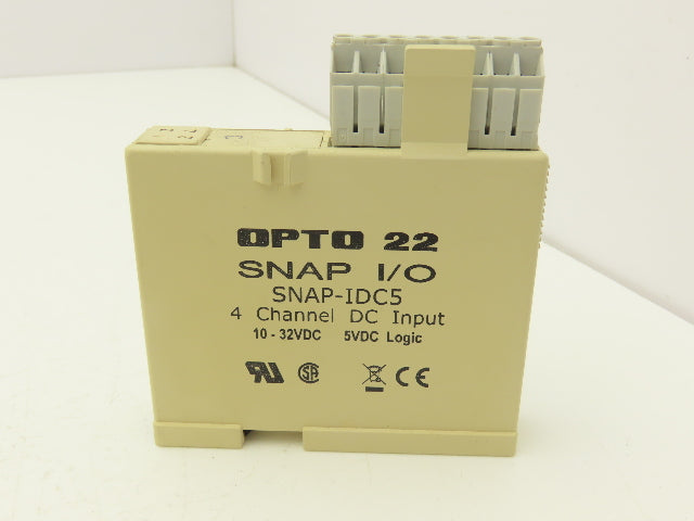 OPTO 22 Snap-IDC5  4-Channel DC Digital Input I/O Module 10-32 VDC Lot of 5