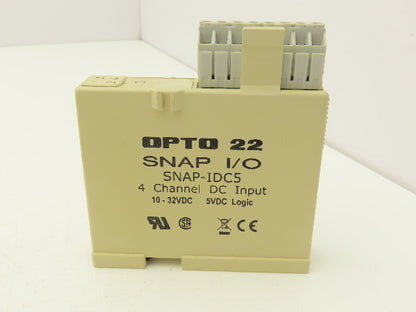 OPTO 22 Snap-IDC5  4-Channel DC Digital Input I/O Module 10-32 VDC Lot of 5