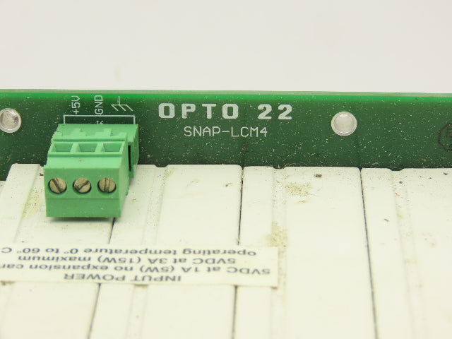 OPTO 22 SNAP-LCM4 Modular Controller For FactoryFloor Automation Systems
