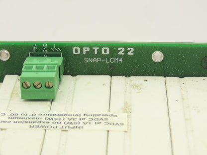 OPTO 22 SNAP-LCM4 Modular Controller For FactoryFloor Automation Systems