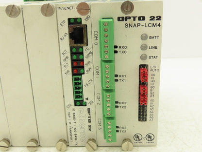 OPTO 22 SNAP-LCM4 Modular Controller For FactoryFloor Automation Systems