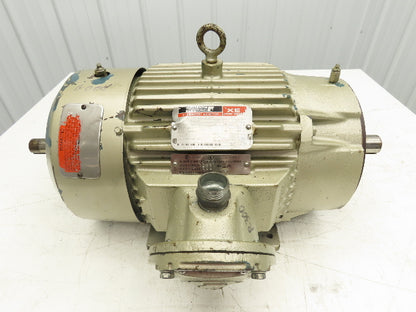 Reliance Electric 01MAN93945 AC Motor 10Hp 1755RPM 200V 3Ph 215TC TEFC