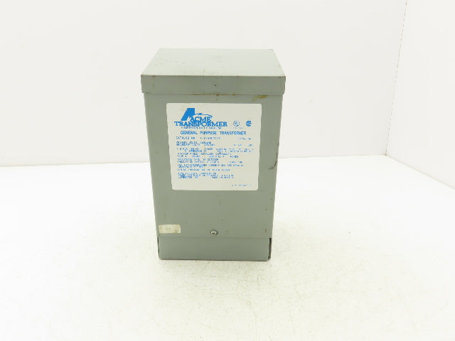 Acme T-2-53010-S Transformer 1kva 1PH HV 240/480 LV 120/240V Wall Mount