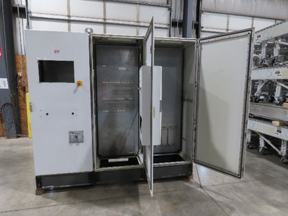 Rittal 3-Door Freestanding Electrical Enclosure Control Panel 2000x2400x600mm AC