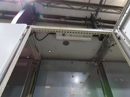 Rittal 3-Door Freestanding Electrical Enclosure Control Panel 2000x2400x600mm AC