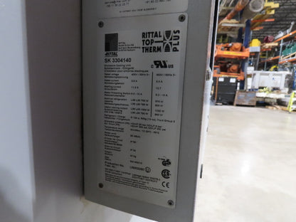 Rittal 3-Door Freestanding Electrical Enclosure Control Panel 2000x2400x600mm AC
