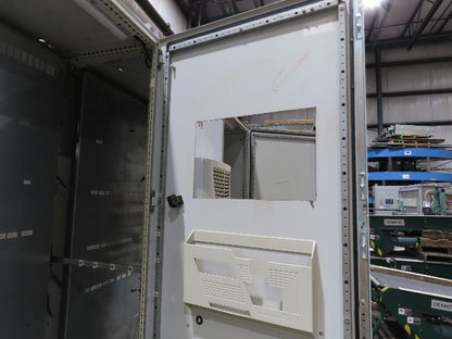 Rittal 3-Door Freestanding Electrical Enclosure Control Panel 2000x2400x600mm AC