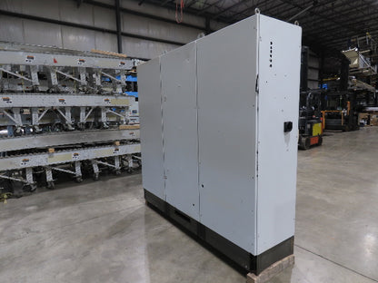 Rittal 3-Door Freestanding Electrical Enclosure Control Panel 2000x2400x600mm AC