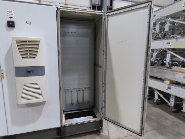 Rittal 3-Door Freestanding Electrical Enclosure Control Panel 2000x2400x600mm AC