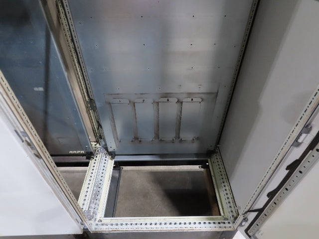 Rittal 3-Door Freestanding Electrical Enclosure Control Panel 2000x2400x600mm AC