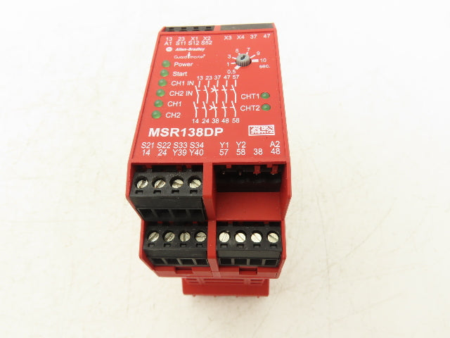 Allen Bradley 440R-M23145 GuardMaster Safety Relay 115VAC In 250V 24VDC Output