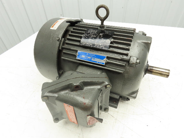 Lincoln Motors Explosion Proof AC Motor 5Hp 1740RPM 230/460V 3Ph 184T EPFC