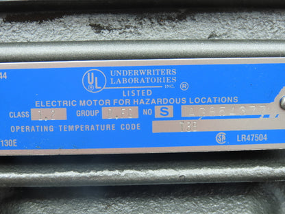 Lincoln Motors Explosion Proof AC Motor 5Hp 1740RPM 230/460V 3Ph 184T EPFC