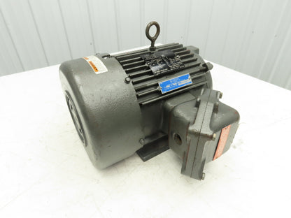 Lincoln Motors Explosion Proof AC Motor 5Hp 1740RPM 230/460V 3Ph 184T EPFC