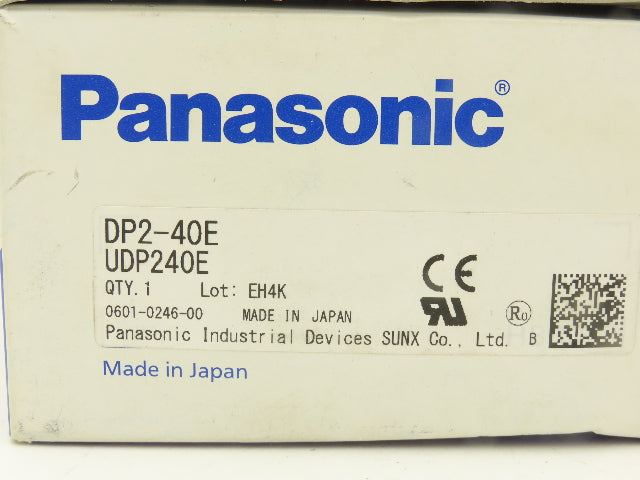 Panasonic DP2-40E Digital Vacuum Pressure Sensor  Lot of 2