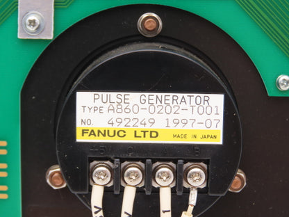 Fanuc 970801D CNC HMI Controller Panel With Pulse Generator A860-0202-T001