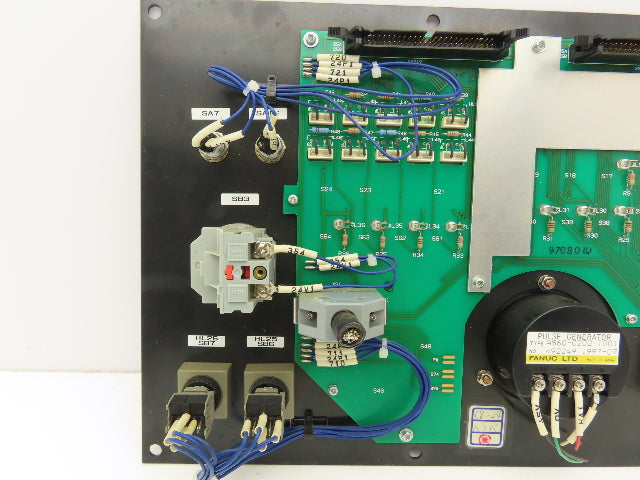 Fanuc 970801D CNC HMI Controller Panel With Pulse Generator A860-0202-T001