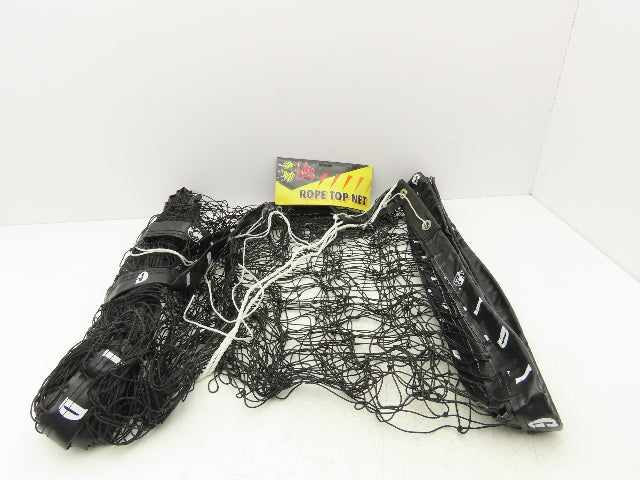IDIG High Visibility Volleyball Net Black 32' x 3' Regulation Size
