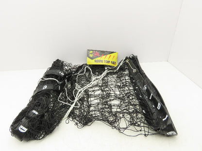 IDIG High Visibility Volleyball Net Black 32' x 3' Regulation Size