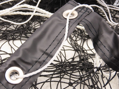 IDIG High Visibility Volleyball Net Black 32' x 3' Regulation Size