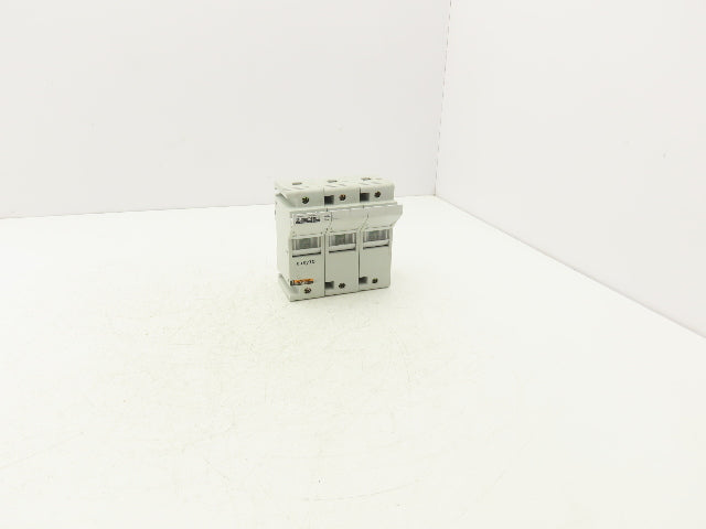 Cooper Bussman CH60J31 Modular Fuse Holder 60A 600 VAC Neon Lamp DIN Rail 3 Pole