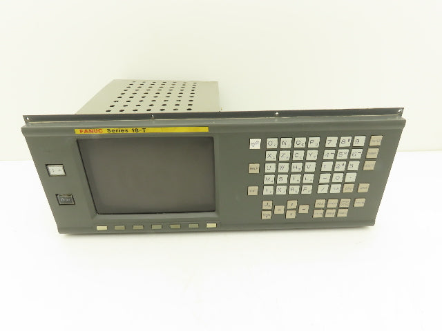 Fanuc A61L-0001-0093 HMI Operator Control Panel 9" Monitor Series 18-T
