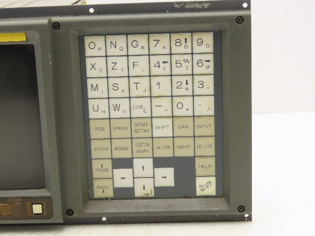 Fanuc N860-3755-T901 01A HMI Operator Control Panel 9" Monitor Series 21-T