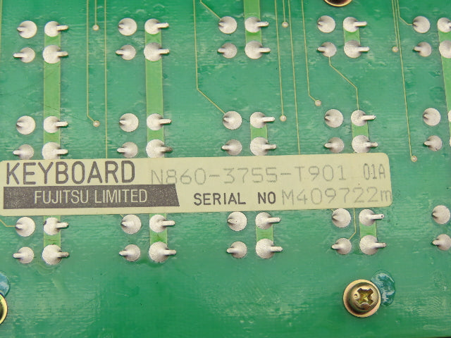 Fanuc N860-3755-T901 01A HMI Operator Control Panel 9" Monitor Series 21-T