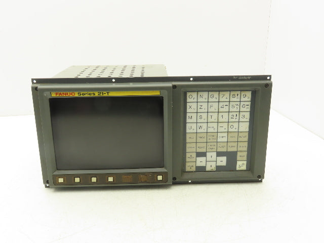 Fanuc N860-3755-T901 01A HMI Operator Control Panel 9" Monitor Series 21-T
