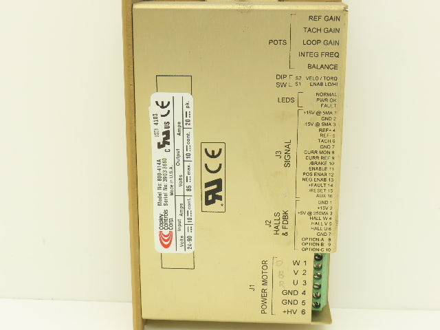 Copley Controls 800-414A Servo Drive Amplifier 24-90VDC