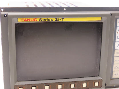 Fanuc N860-3755-T901 01A HMI Operator Control Panel 9" Monitor Series 21-T