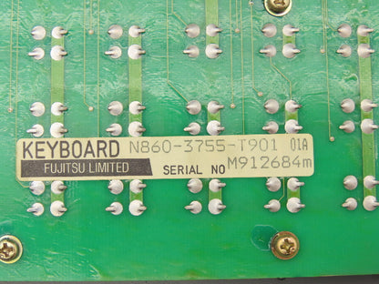 Fanuc N860-3755-T901 01A HMI Operator Control Panel 9" Monitor Series 21-T