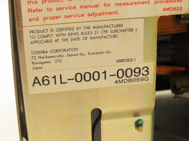 Fanuc N860-3755-T901 01A HMI Operator Control Panel 9" Monitor Series 21-T