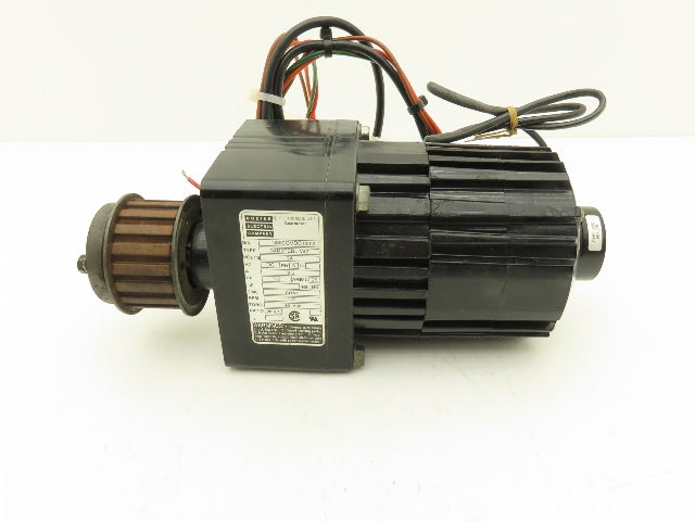 Bodine 34B3FEBL-W2 DC Gearmotor 1/5Hp 24VDC 20.4 Ratio 122 RPM w/Encoder
